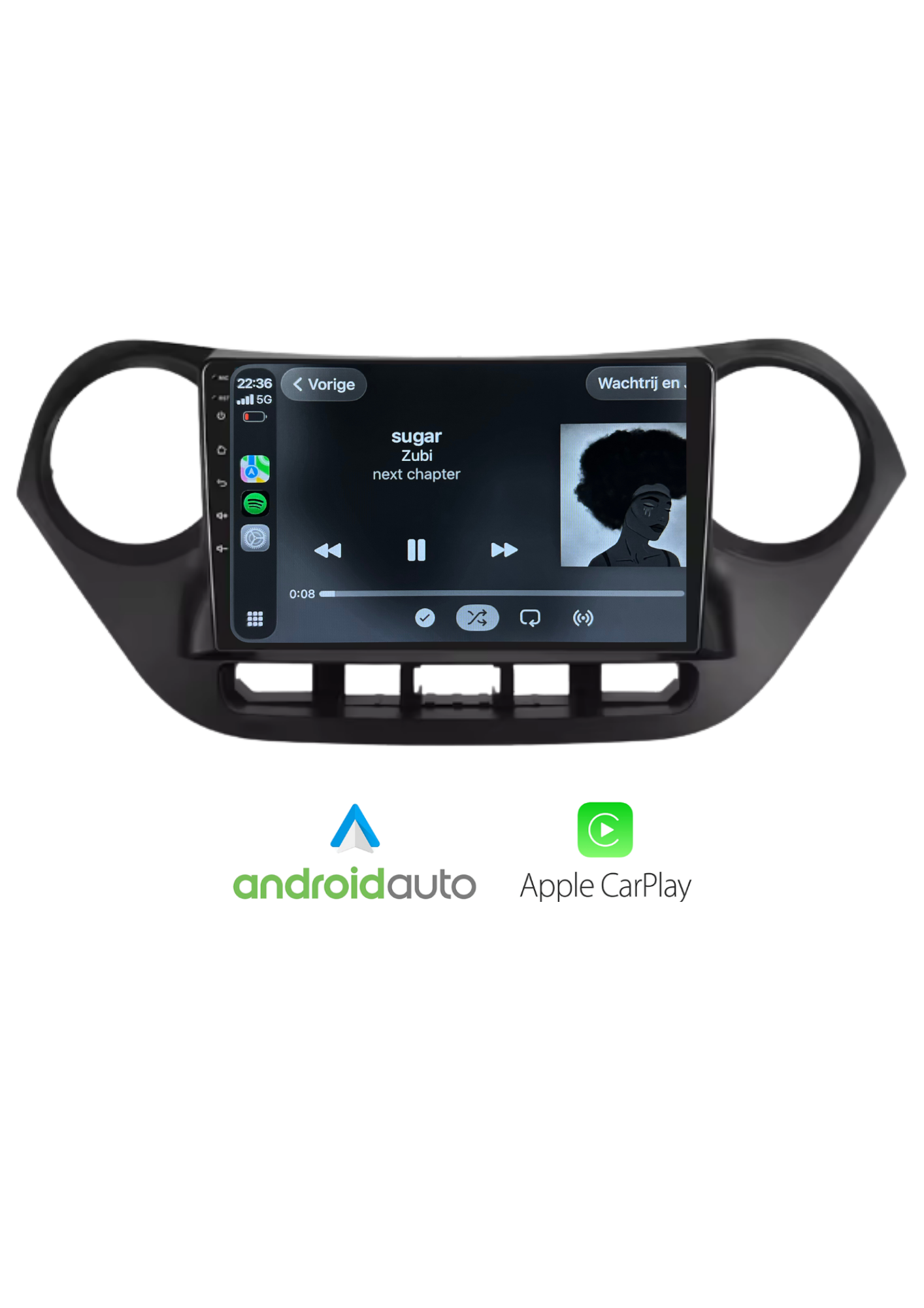 Hyundai I10 | 2013-2018 | Draadloos Carplay & Android auto | 64GB