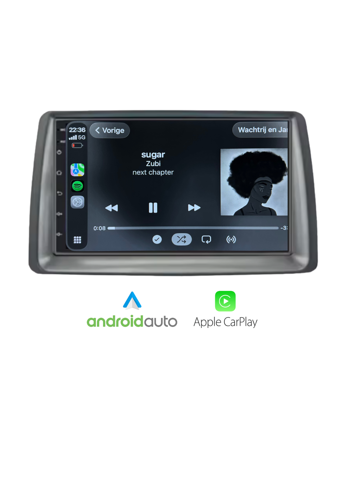 Fiat 500 screen 9 INCH | Wireless Carplay & Android auto | 2G-64GB