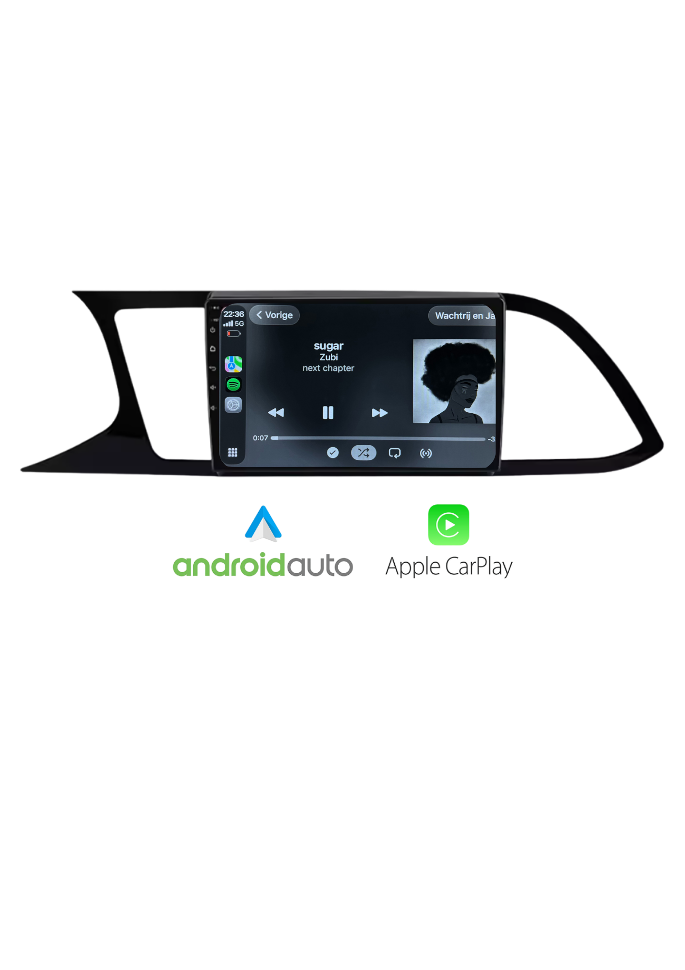 Volkswagen Bildschirm | Carplay und Android Auto kabellos | 2G-64 GB