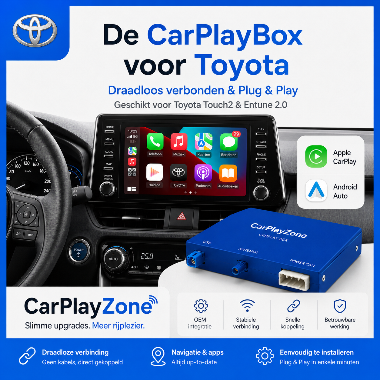 Peugeot 208 & 2008 | CarPlay & Android Auto | 2012–2018 | 64 GB