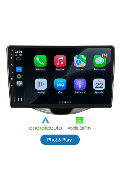 Toyota Aygo - Peugeot 108 - Citroën C1 - 2014-2020 | CarPlay & Android auto | 64GB
