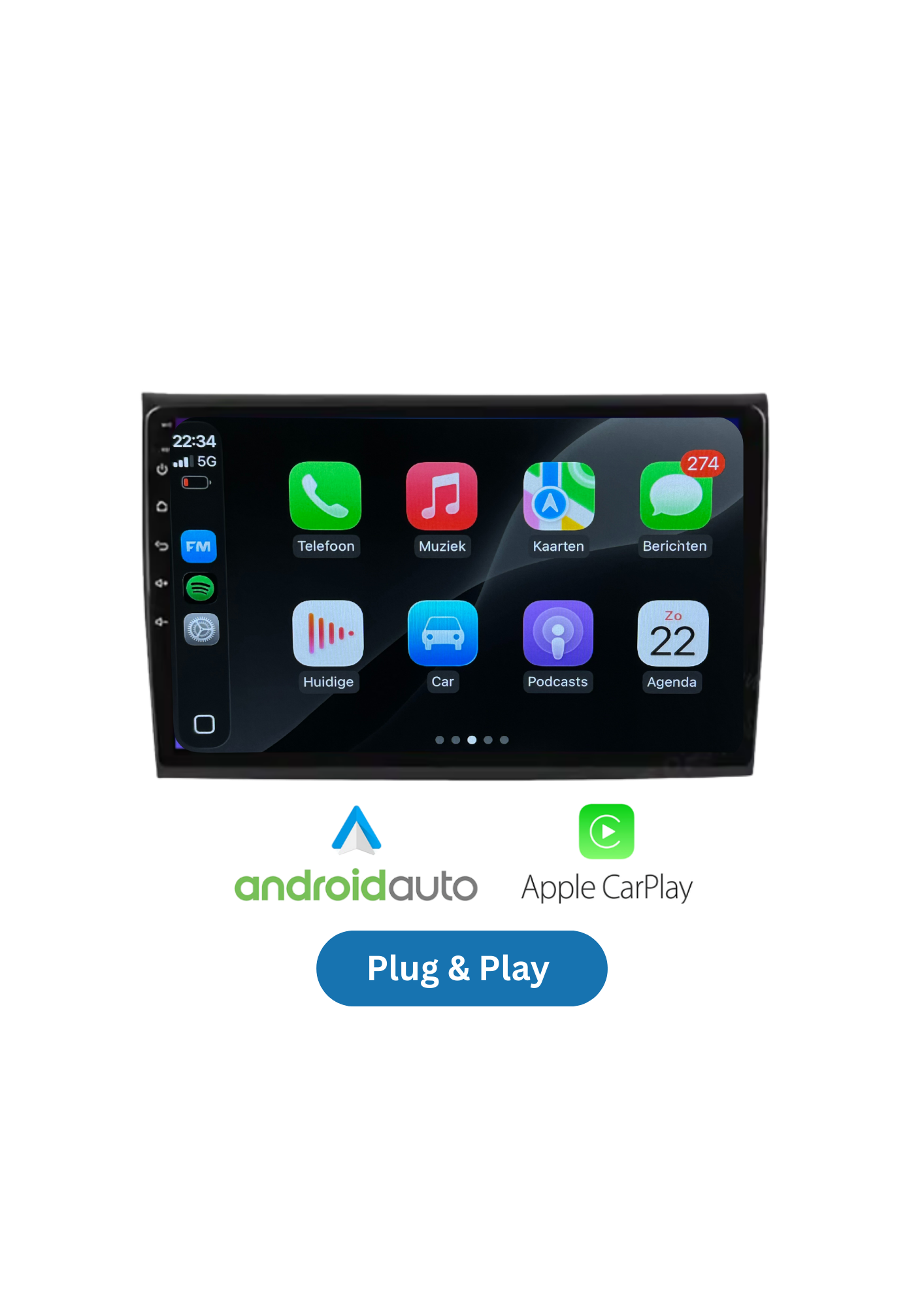 Fiat Bravo | CarPlay & Android Auto | 2007-2012 | 64GB