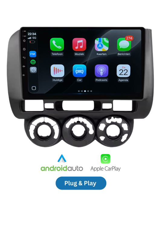 Honda Jazz | CarPlay & Android Auto | 2002-2007 | 64GB