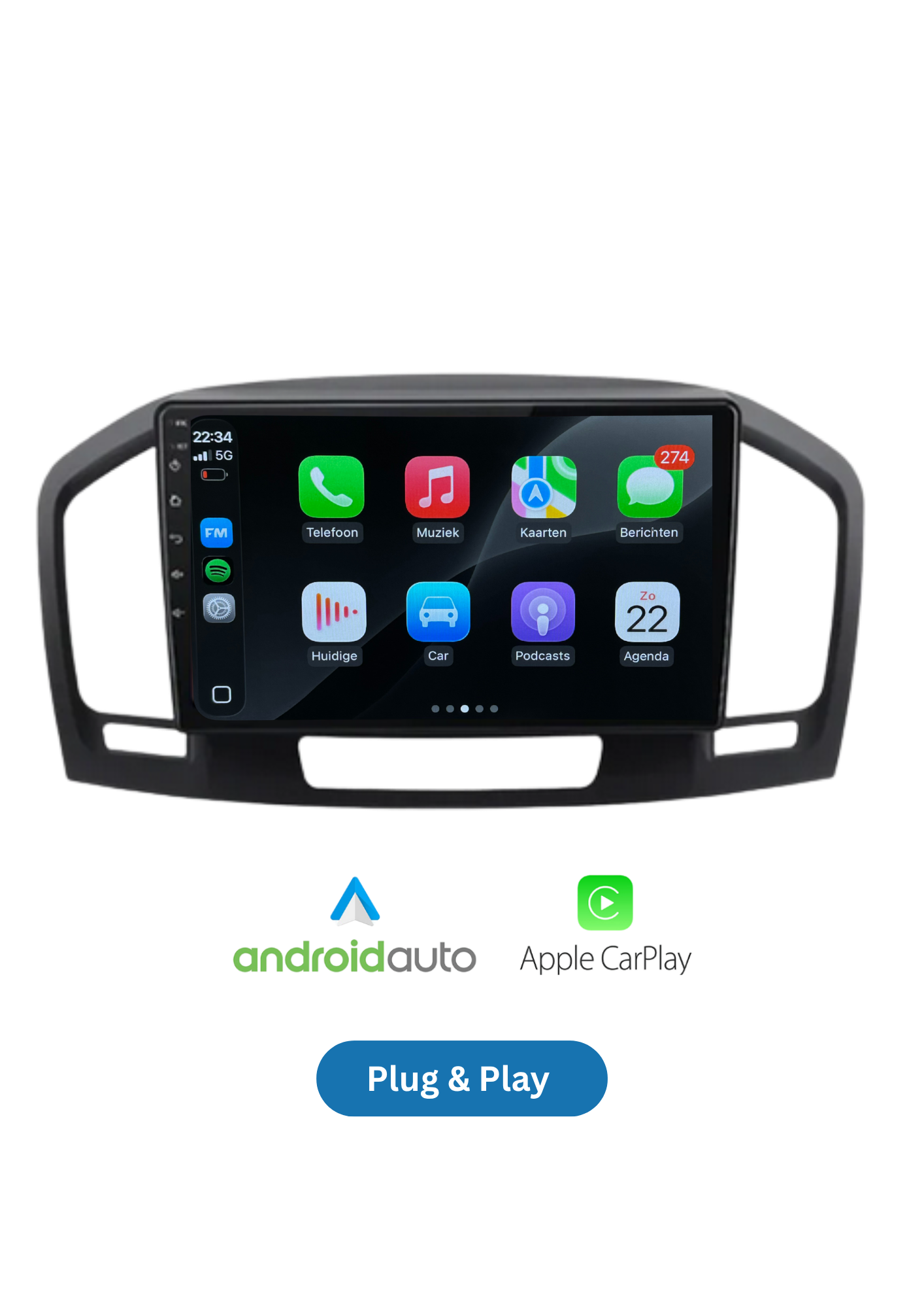 Opel Insignia | CarPlay & Android Auto | 2009-2013 | 64GB