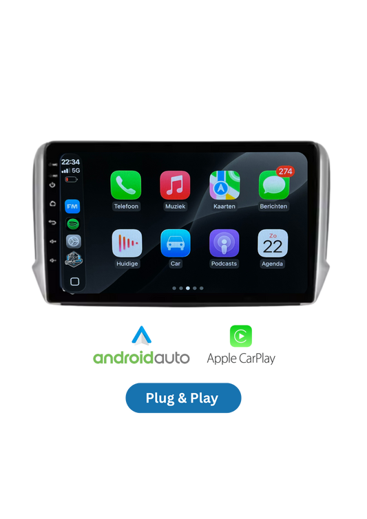 Peugeot 208 & 2008 | CarPlay & Android Auto | 2012-2018 | 64 GB