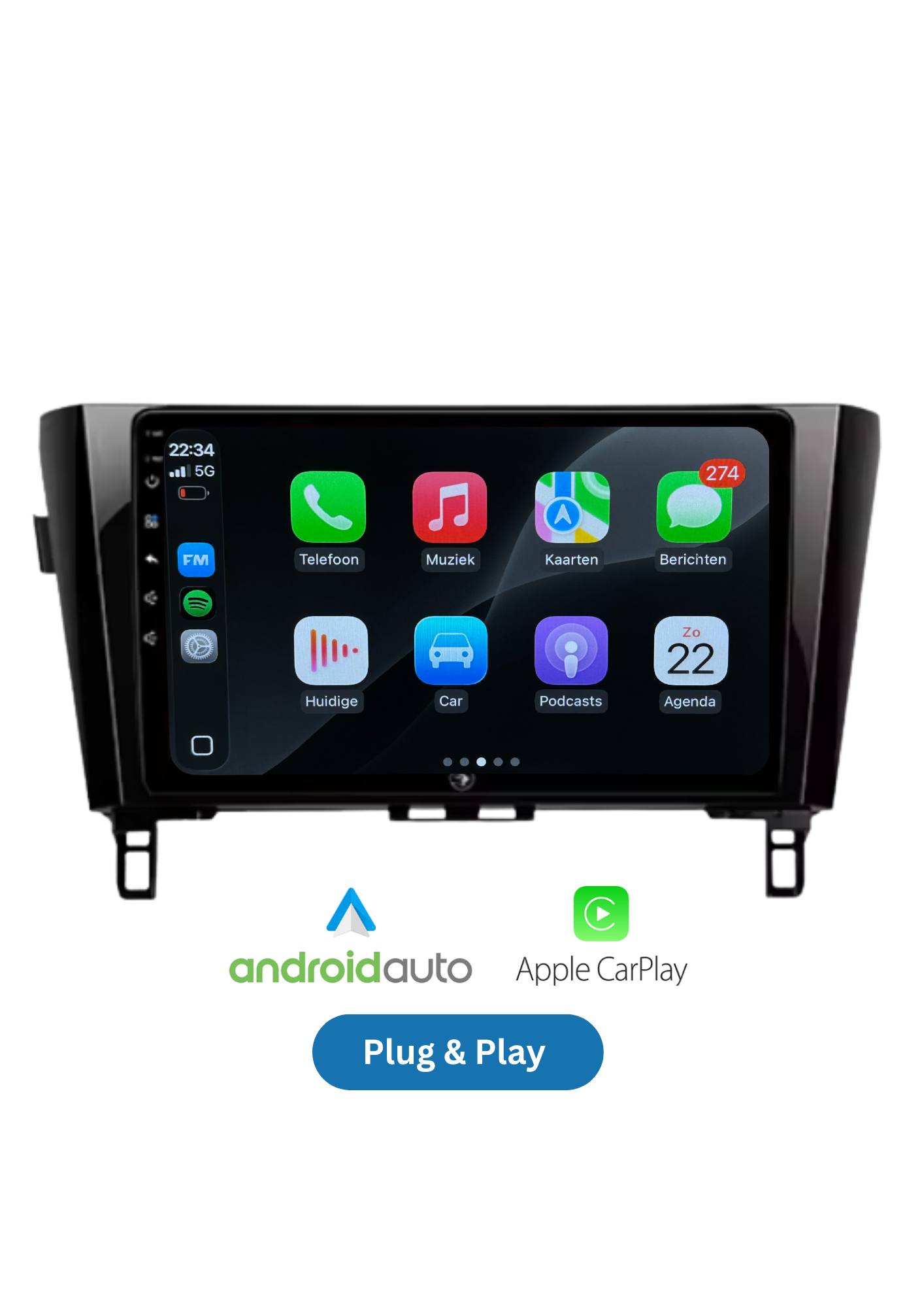 KIA Picanto | CarPlay &amp; Android Auto | 2011–2016 | 64 GB