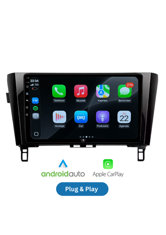 Nissan Qashqai / X-Trail | CarPlay & Android Auto | 2013-2022 | 64GB