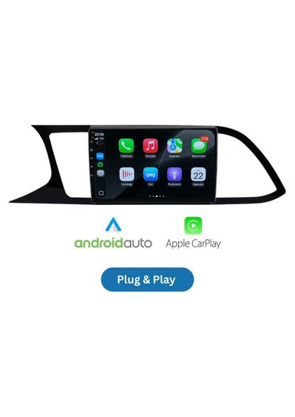 Volkswagen Bildschirm | Carplay und Android Auto kabellos | 2G-64 GB