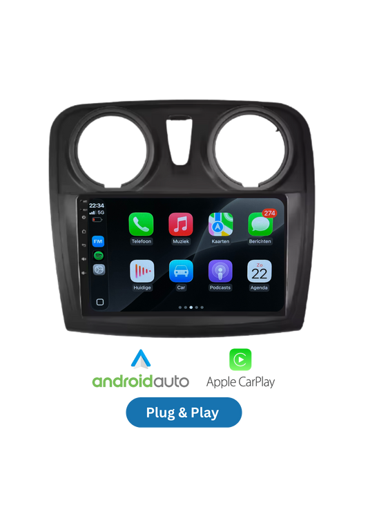 Dacia Sandero | CarPlay & Android Auto | 2014-2017 | 64GB