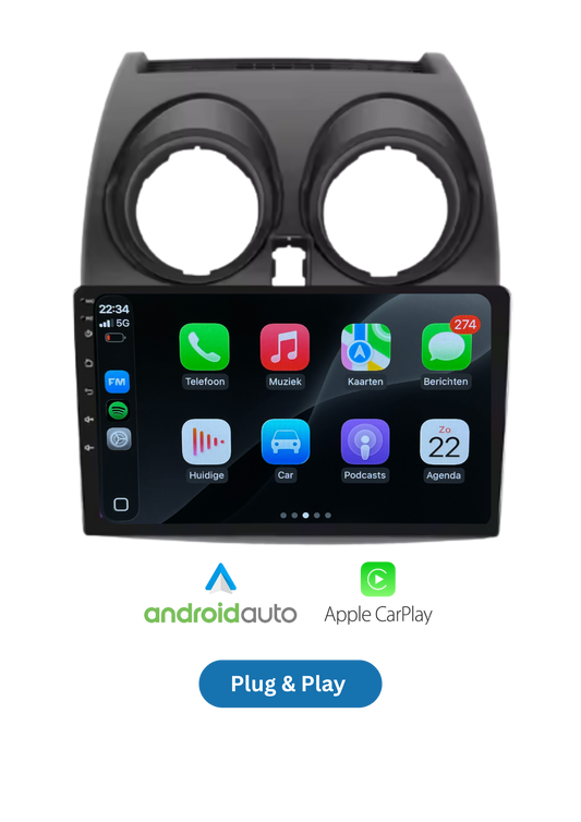 Nissan Qashqai  | CarPlay & Android Auto | 2005-2015 | 64GB