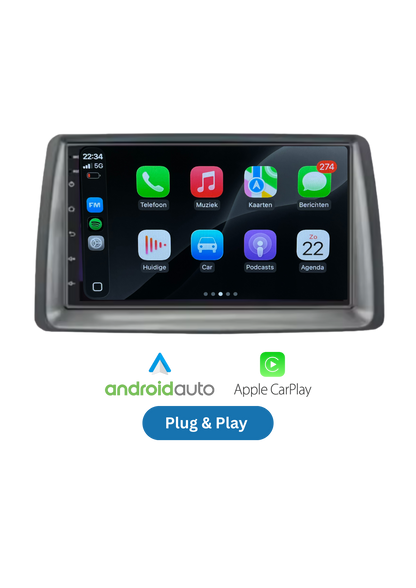 Fiat 500 screen 9 INCH | Wireless Carplay &amp; Android auto | 2G-64GB