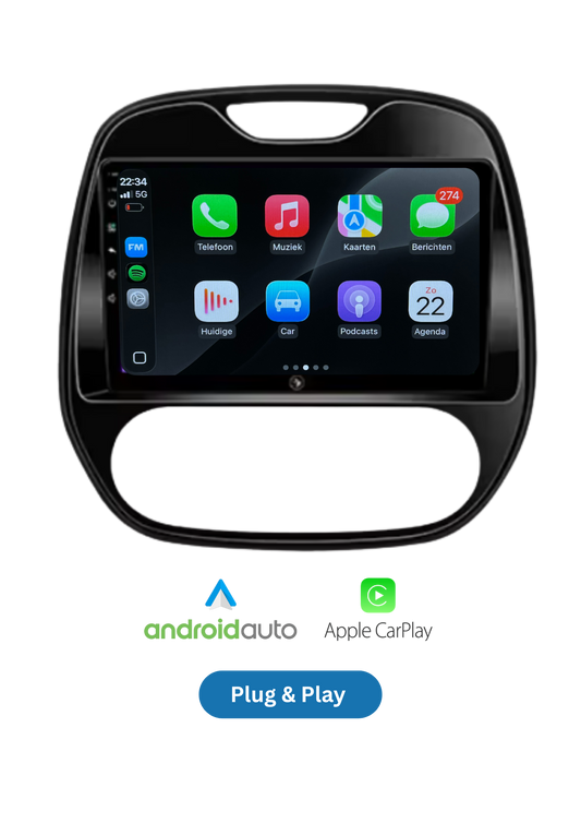 Renault Captur | CarPlay & Android Auto | 2013-2020 | 64GB