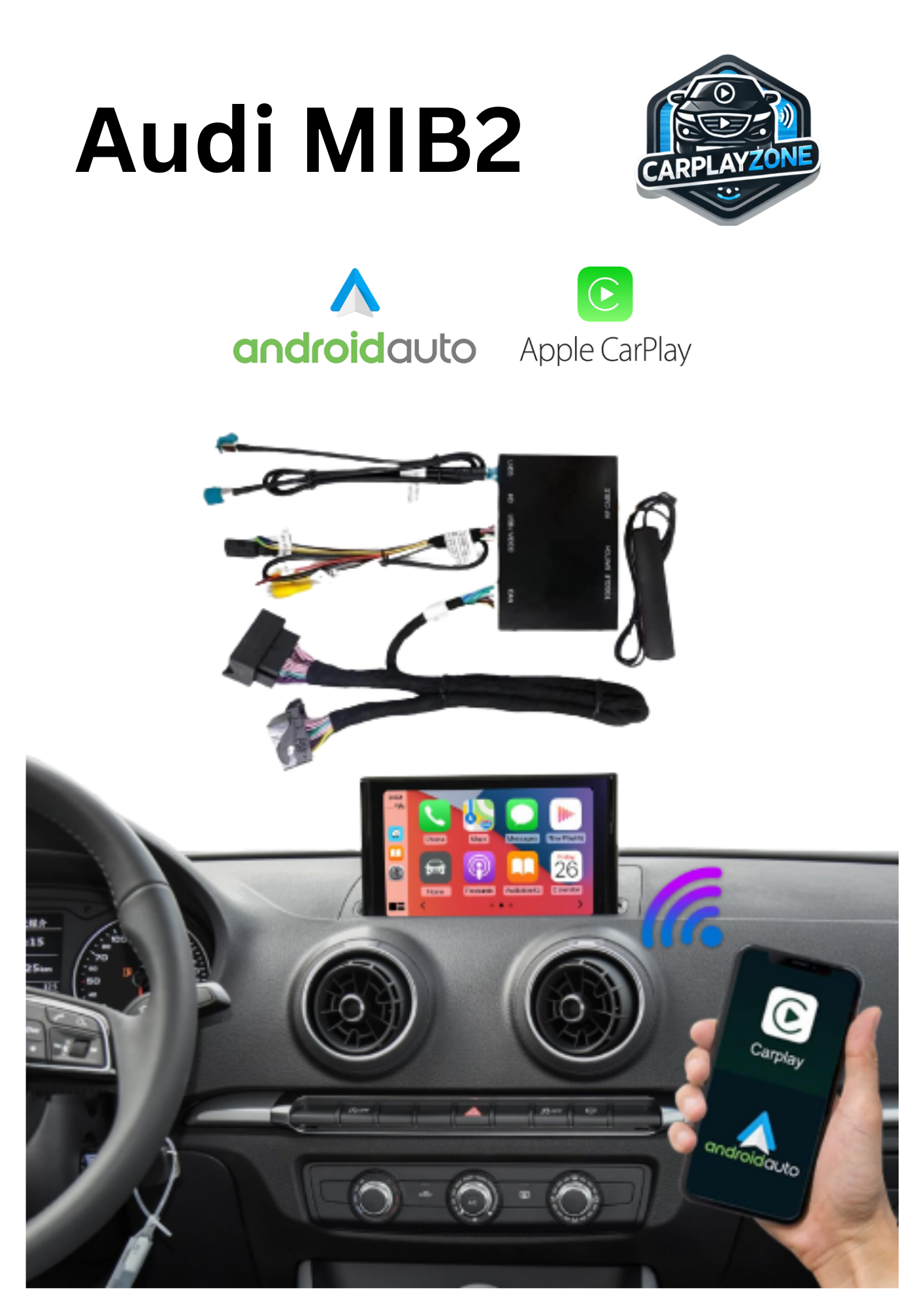 BMW NBT-Modul | Kabelloses Apple CarPlay und Android Auto