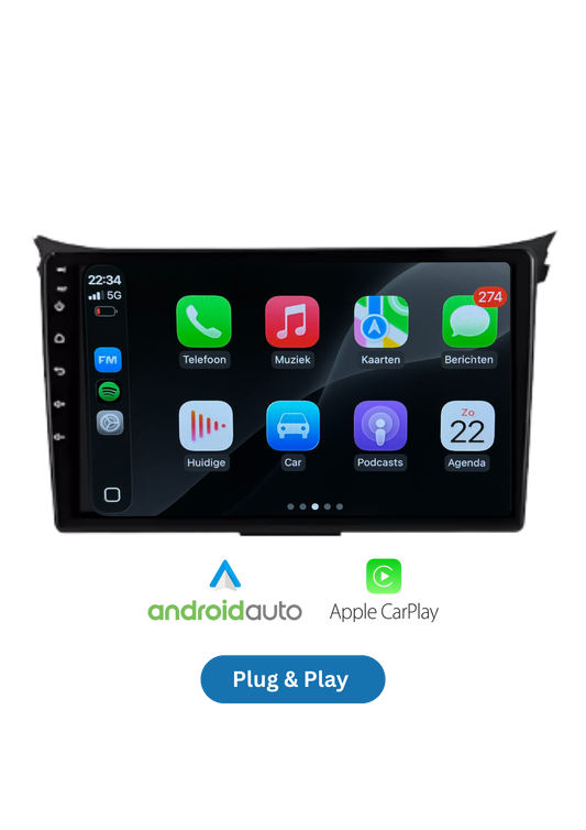 Hyundai I30 | 2011-2017 | Draadloos Carplay & Android auto | 64GB