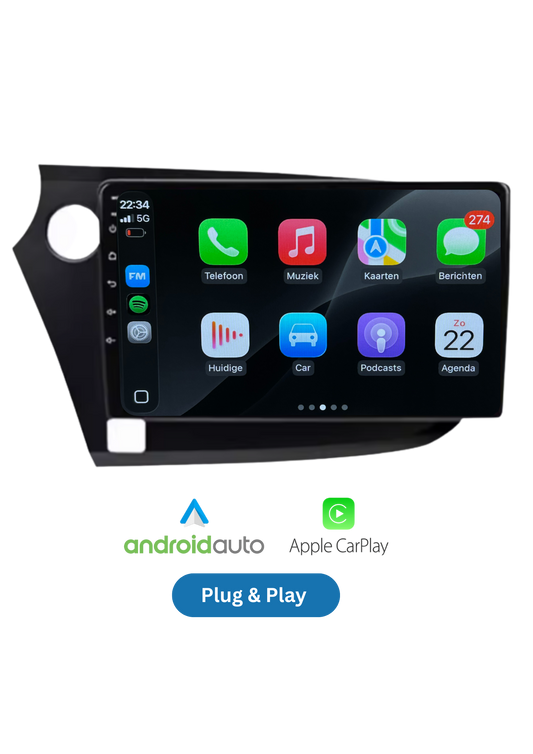 Honda Insight | CarPlay & Android Auto | 2009-2014 | 64GB