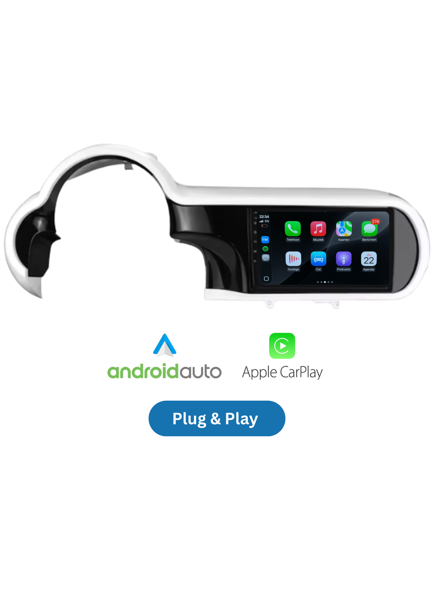 Renault Traffic &amp; Opel Vivaro &amp; Fiat Talento | CarPlay &amp; Android Auto | 2005–2012 | 64 GB
