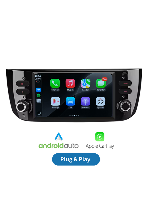 Fiat Punto Evo | CarPlay & Android Auto | 2011-2015 | 64GB