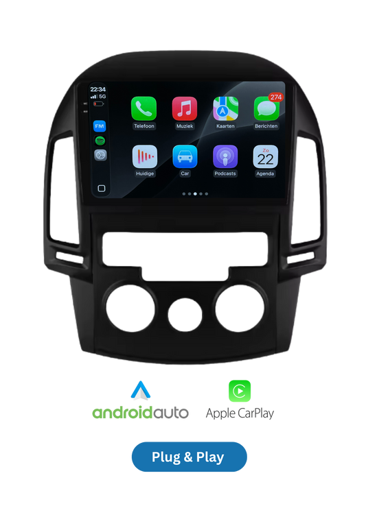 Hyundai I30 | 2006-2011 | Draadloos Carplay & Android auto | 64GB