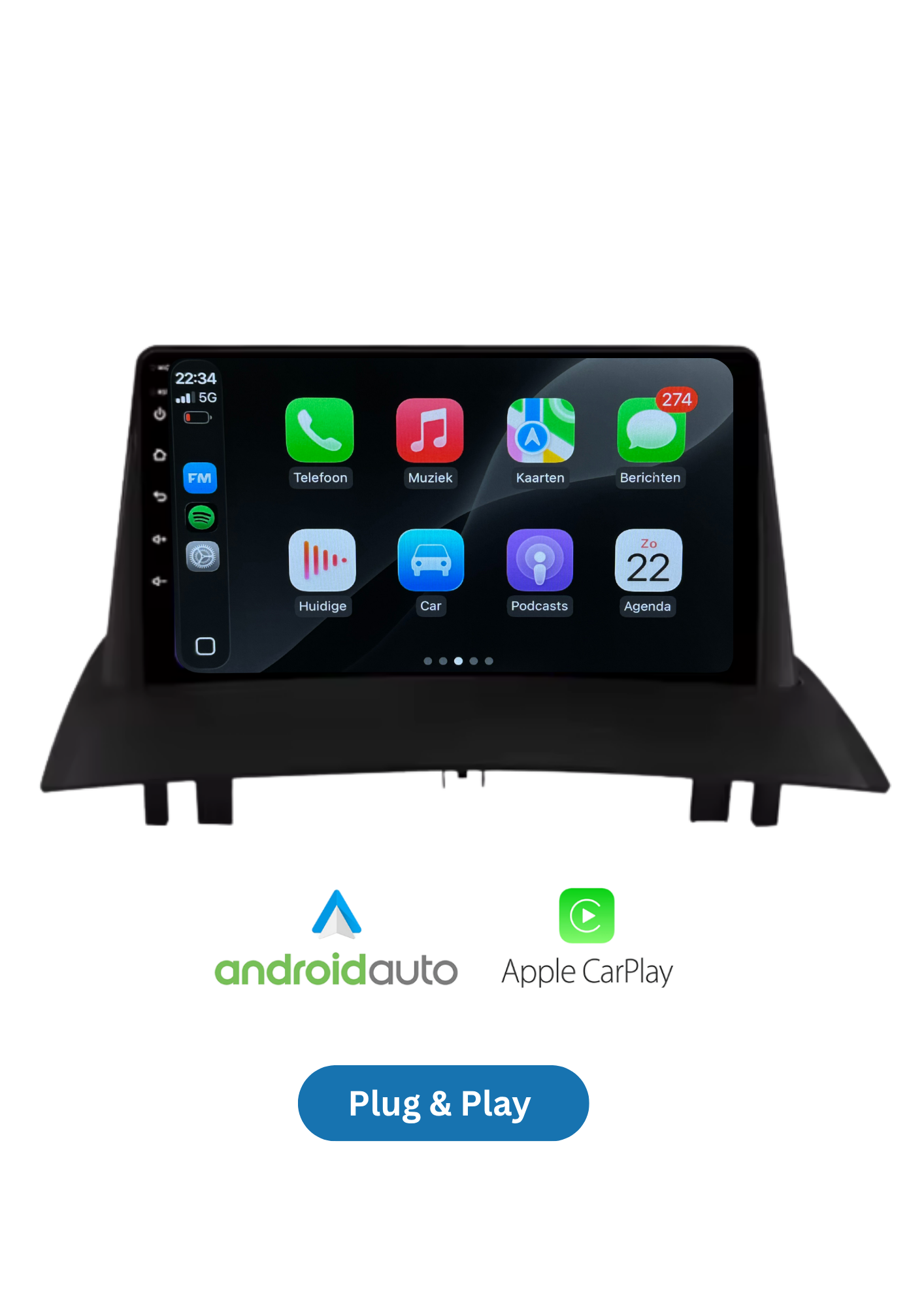 Renault Megane | CarPlay &amp; Android Auto | 2008–2014 |