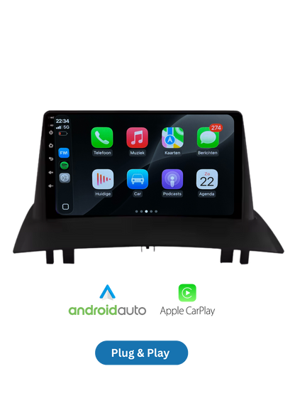 Renault Megane | CarPlay &amp; Android Auto | 2008–2014 |