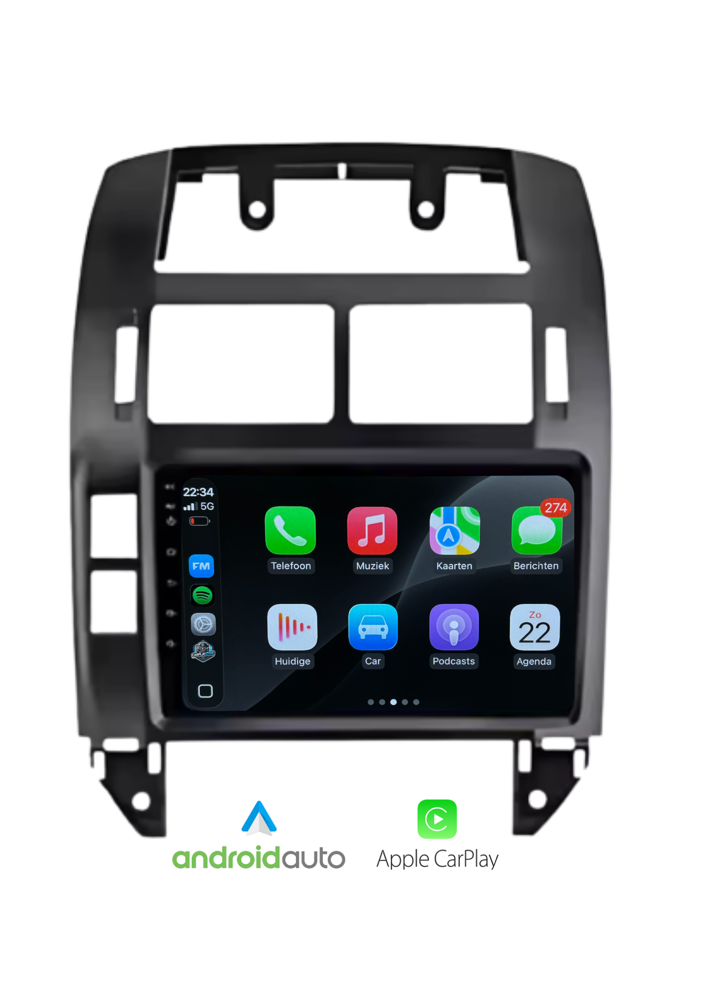 Volkswagen Polo | Carplay | Navigatie | 2001-2009 64GB