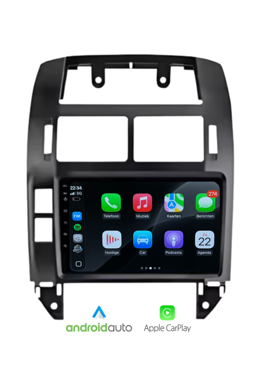 Volkswagen Polo | Carplay | Navigatie | 2001-2009 64GB