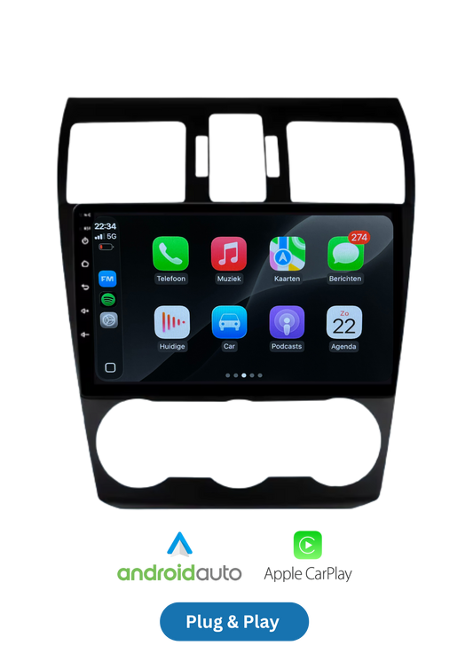 Subaru XV / Impreza / MK4 / Forester | CarPlay & Android Auto | 2012-2018 | 64GB