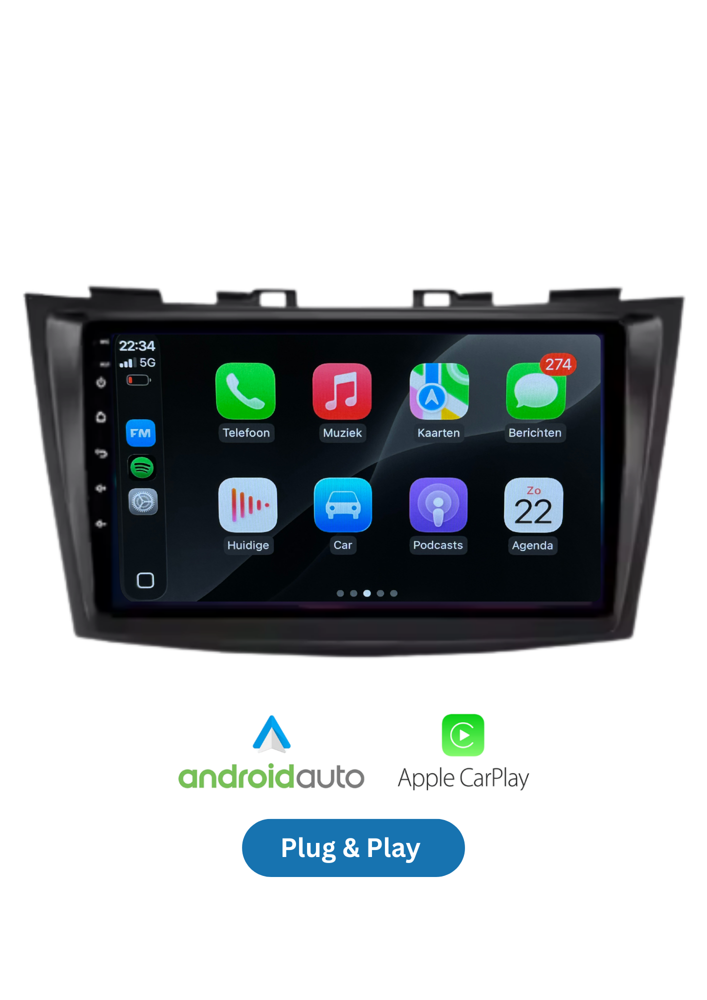Peugeot 208 &amp; 2008 | CarPlay &amp; Android Auto | 2012–2018 | 64 GB