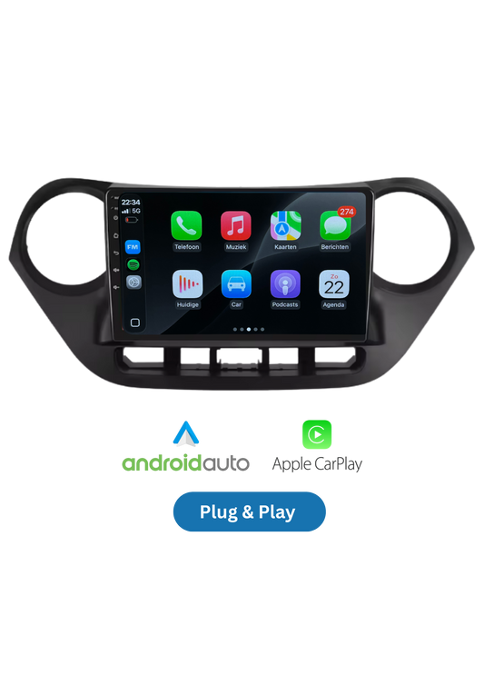 Hyundai I10 | 2013-2018 | Draadloos Carplay & Android auto | 64GB