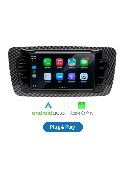 Seat Ibiza 7 Inch - CarPlay & Android auto - 64GB