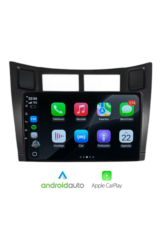 Toyota Yaris | CarPlay & Android Auto | 2005-2011 | 64GB