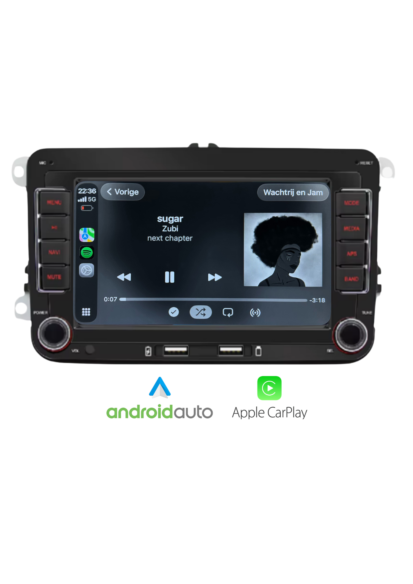 Seat scherm | Carplay & Android auto draadloos | 64 GB