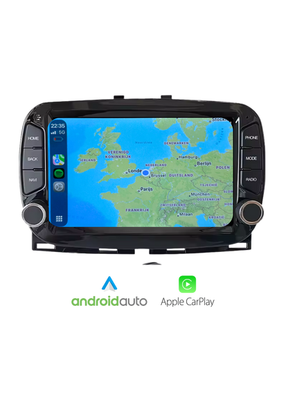Fiat 500 | CarPlay & Android Auto | 2016-2019 | 64GB