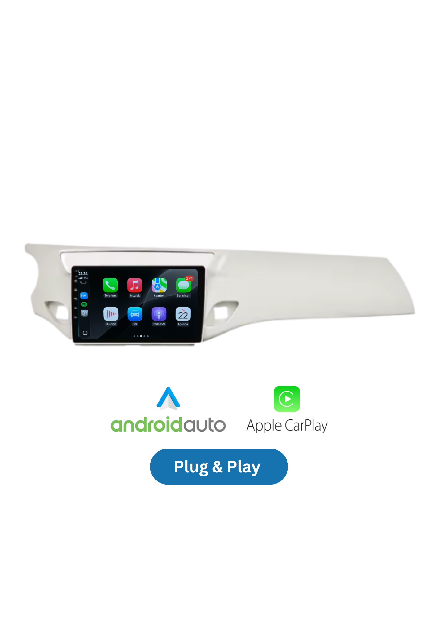 Peugeot 207 207CC | CarPlay &amp; Android Auto | 2006–2015 |