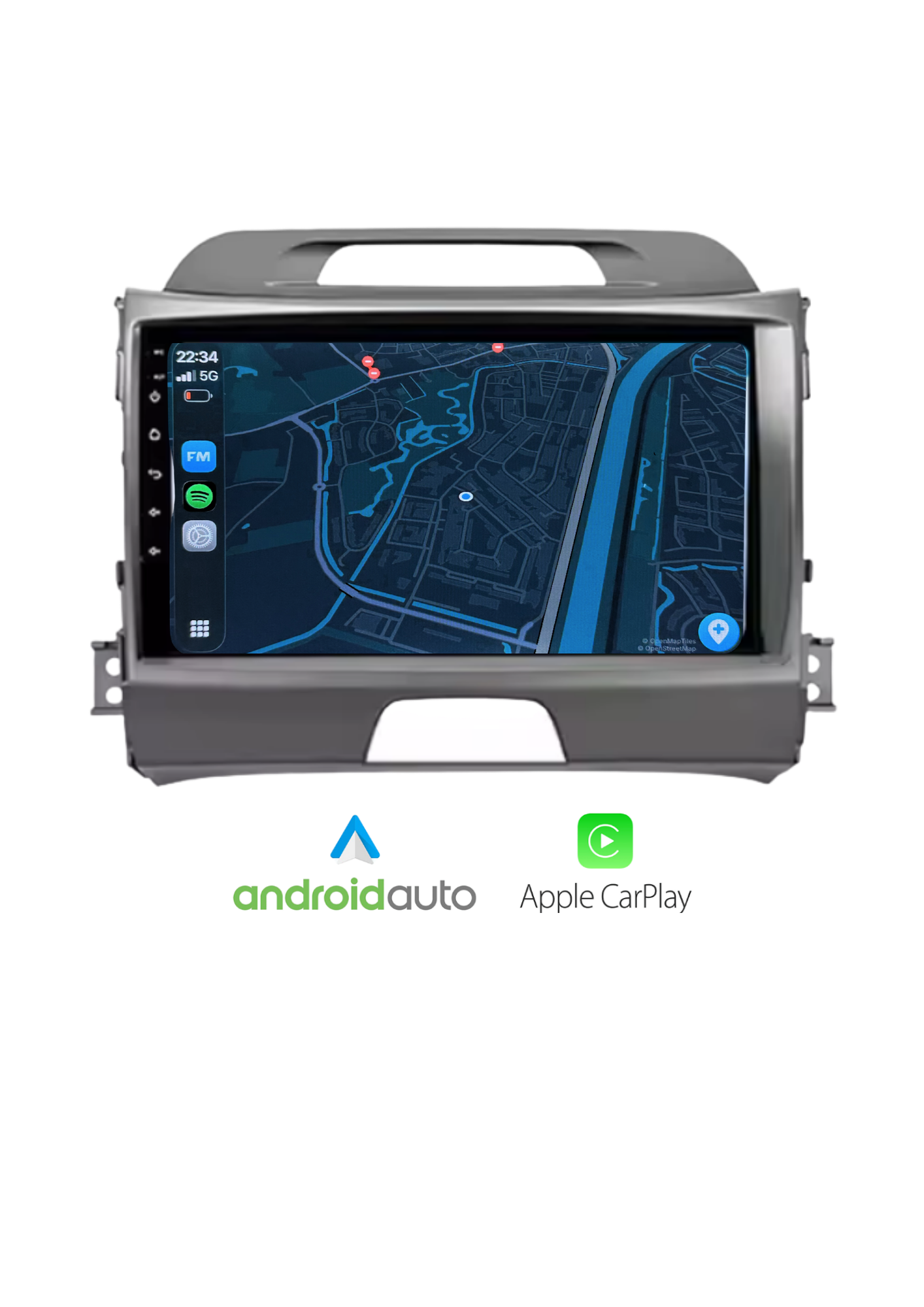 KIA Picanto | CarPlay &amp; Android Auto | 2011–2016 | 64 GB