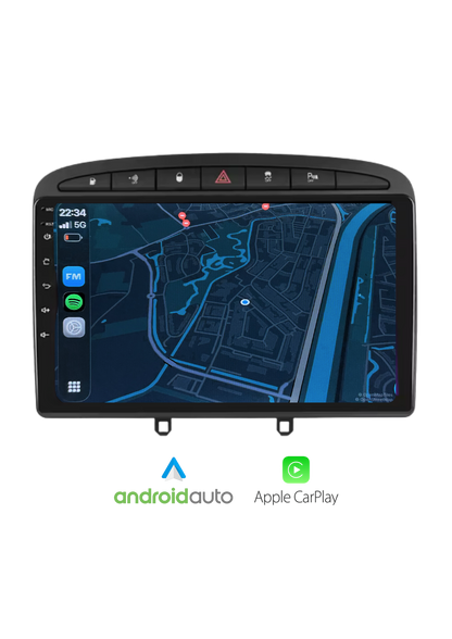 Peugeot 308 | CarPlay & Android Auto | 2007-2015 | 64 GB