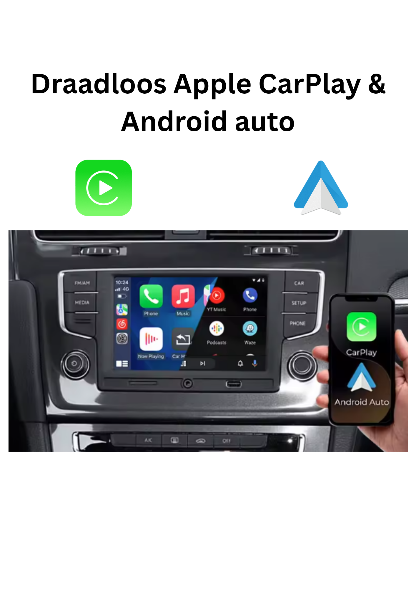 BMW NBT-Modul | Kabelloses Apple CarPlay und Android Auto