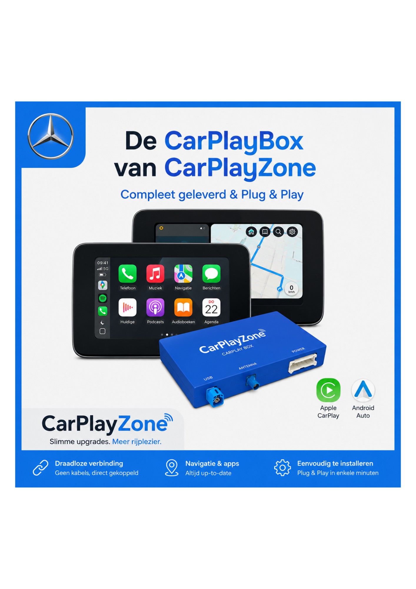 BMW NBT-Modul | Kabelloses Apple CarPlay und Android Auto