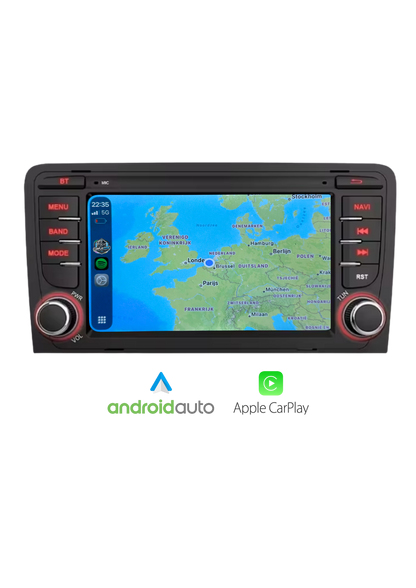 Volkswagen Bildschirm | Carplay und Android Auto kabellos | 2G-64 GB