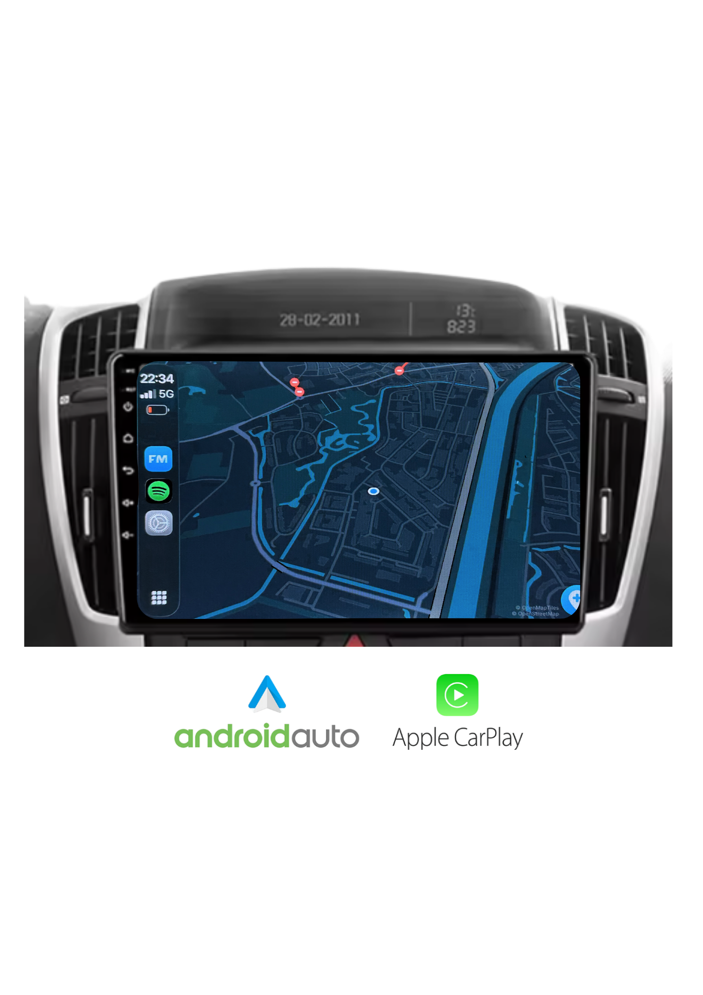 KIA Picanto | CarPlay &amp; Android Auto | 2011–2016 | 64 GB