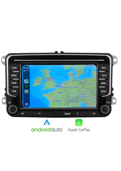 Seat scherm (New Model) | Carplay & Android auto draadloos |  64 GB