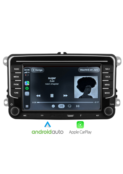 Seat scherm (New Model) | Carplay & Android auto draadloos |  64 GB