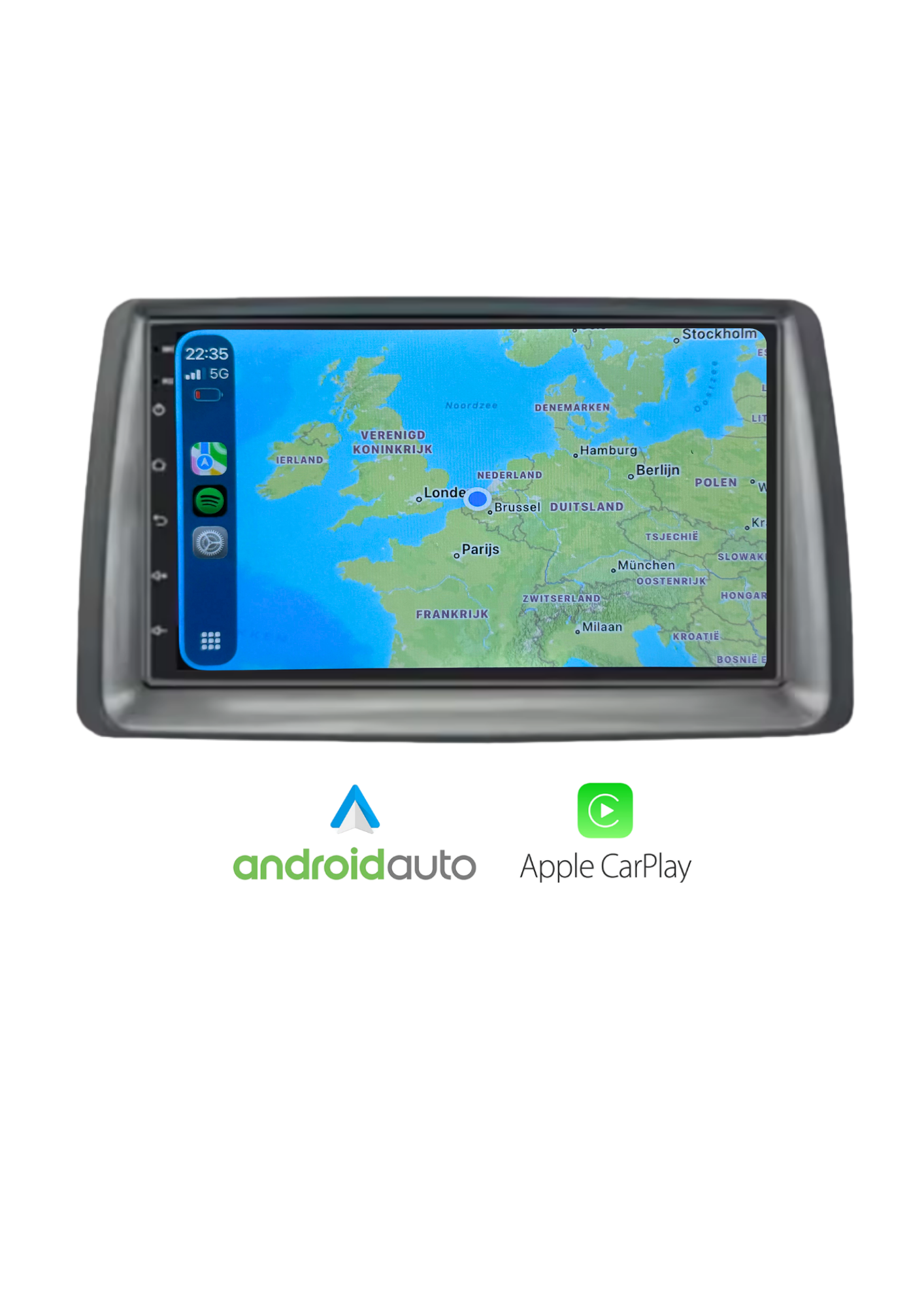 Fiat 500 screen 9 INCH | Wireless Carplay &amp; Android auto | 2G-64GB