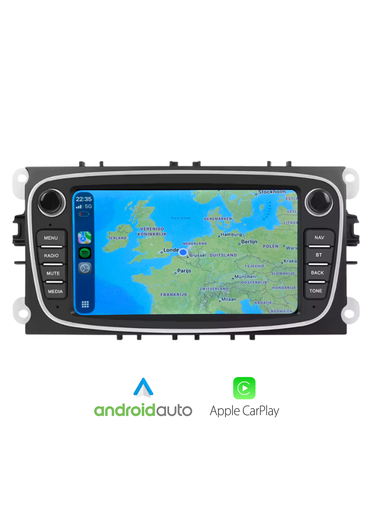 Ford Focus / Mondeo / S MAX / Galaxy / Transit / Kuga | CarPlay & Android Auto | 64GB
