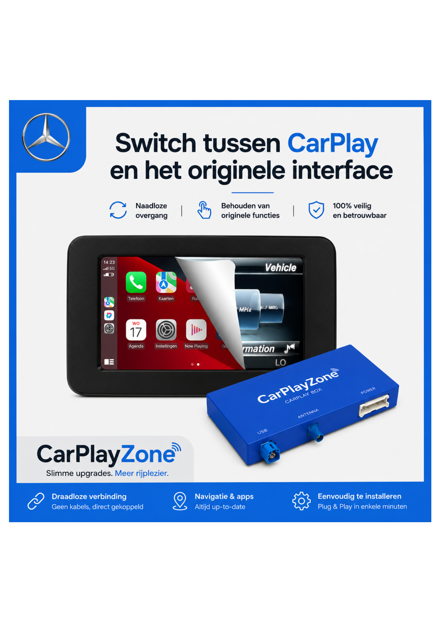 BMW NBT-Modul | Kabelloses Apple CarPlay und Android Auto
