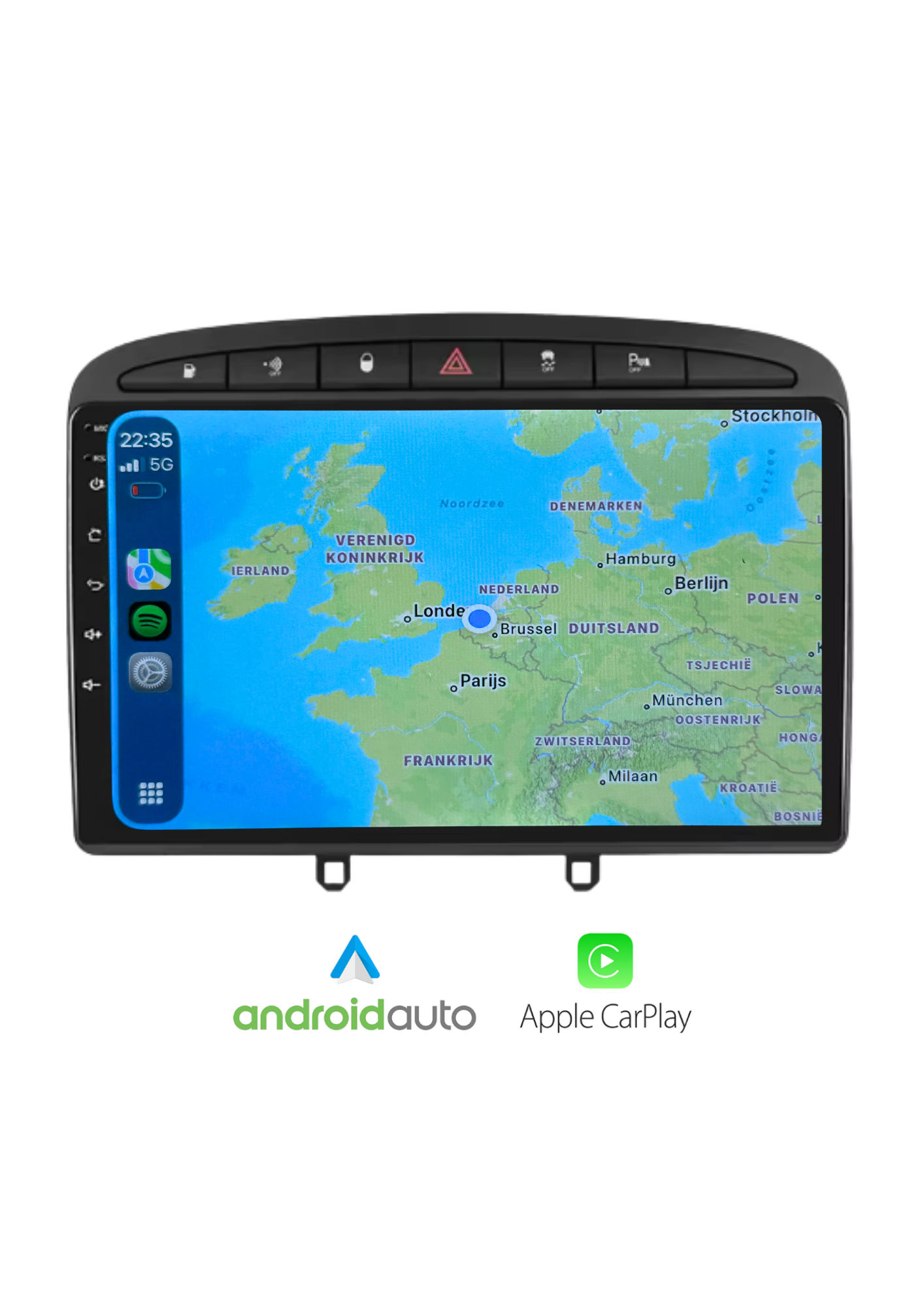 Peugeot 308 | CarPlay & Android Auto | 2007-2015 | 64 GB