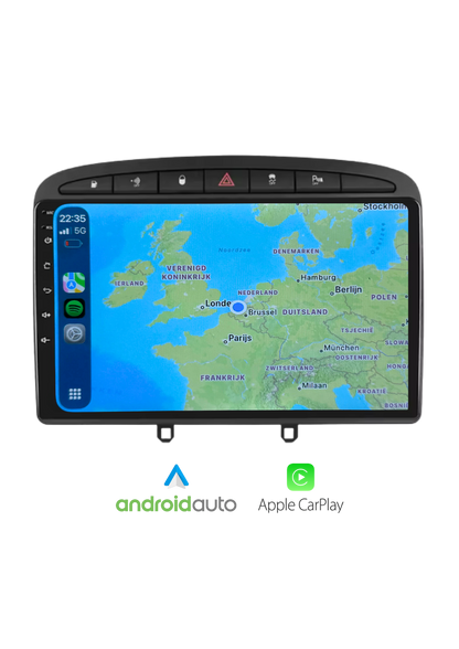 Peugeot 308 | CarPlay & Android Auto | 2007-2015 | 64 GB
