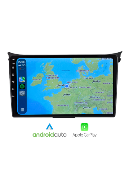 Fiat 500 Bildschirm 9 ZOLL | Kabelloses Carplay und Android Auto | 2G-64GB
