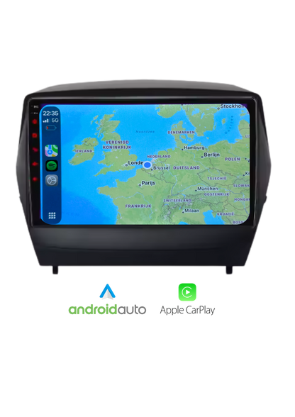Fiat 500 Bildschirm 9 ZOLL | Kabelloses Carplay und Android Auto | 2G-64GB