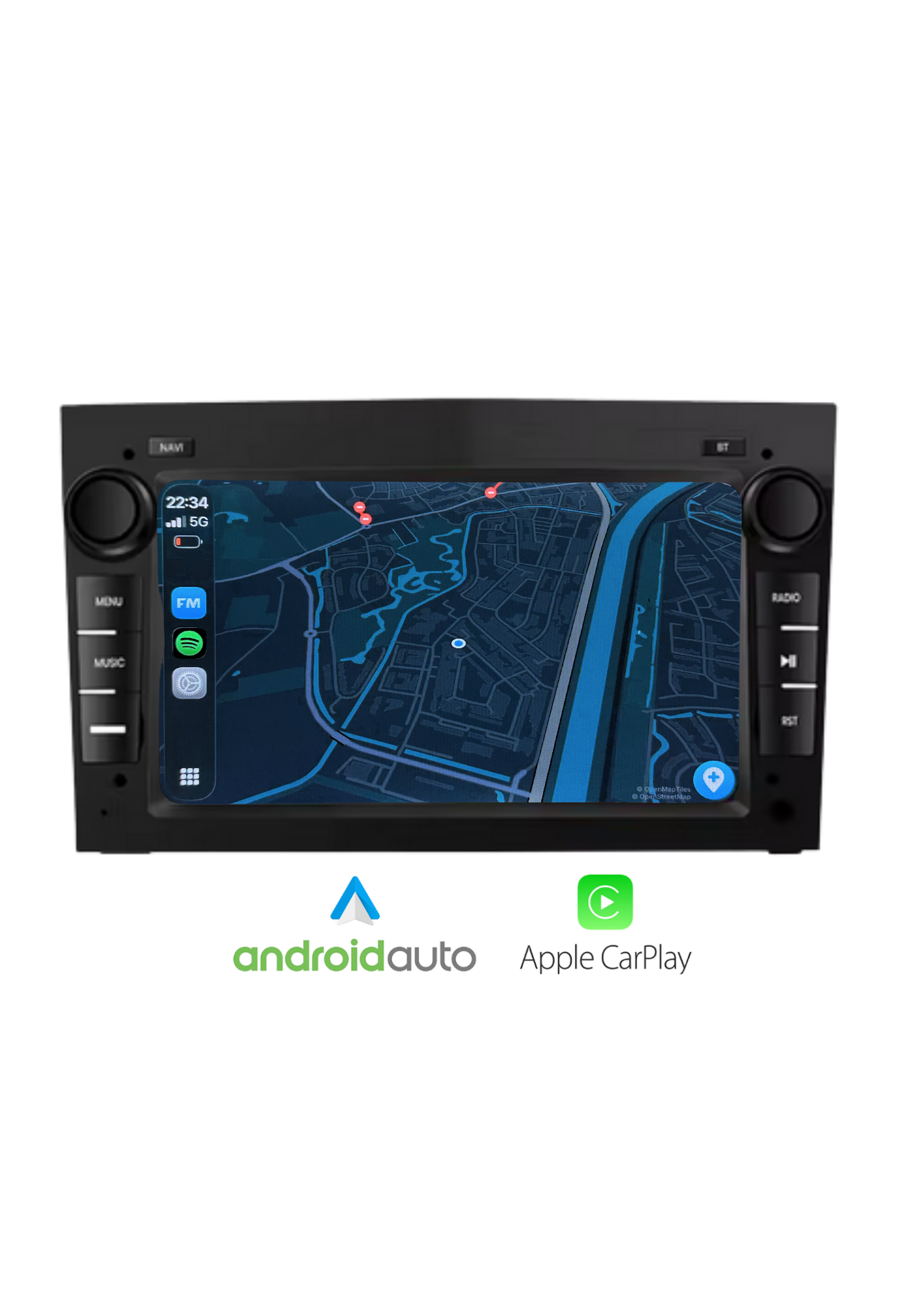 Seat Bildschirm | Kabelloses CarPlay & Android Auto | 64 GB